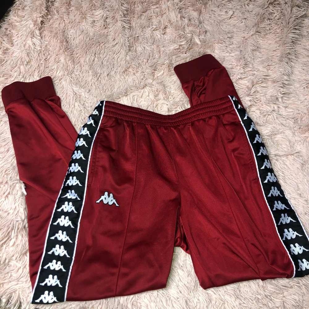 Red Kappa Track Pants - Picture 2 of 14